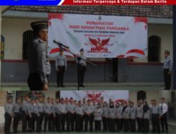 LAPAS Kelas IIA Jember Menggelar Upacara Peringatan Hari Kesaktian Pancasila