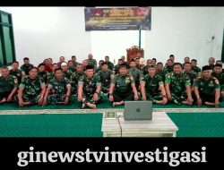 Kodim 0735/Surakarta Gelar Do’a Bersama Dalam Rangka Menyambut HUT Ke-79 TNI Tahun 2024