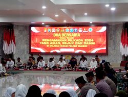 Dukung Pengamanan Pilkada 2024, Kalapas Hadiri Doa Bersama di Polres Cilegon