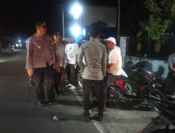 Wujudkan Pilkada Damai, Satgas Preemtif Polres Dompu Blusukan Di Desa Wawonduru.