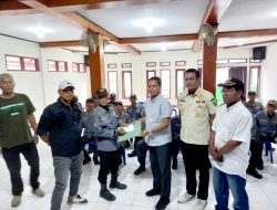 Penerima Insentif Bagi 20 Anggota Linmas Aktif Desa Rancakasumba Kecamatan Solokanjeruk.