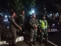 Ciptakan Kondusifitas Wilayah Babinsa dan Polsek Boyolali Kompak Patroli