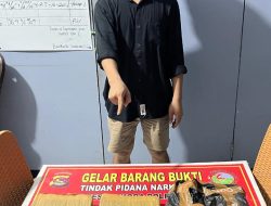 Pengedar Ganja 2.12 Kg Berhasil Diringkus Tim Opsnal Polres Dompu.