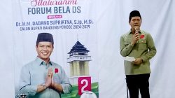 Cinta Dan Memuliakan Ulama Bersama Kang DS, Calon Bupati Bandung Dadang Supriatna.