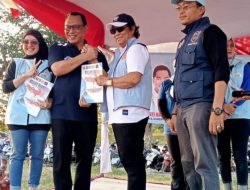 Ketum LSM BMPP Dampingi Helldy Calon Walikota Cilegon Senam Sehat