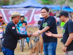 Bupati Barru Buka Lomba Taxi Gabah Desa Harapan Cup III Tahun 2024