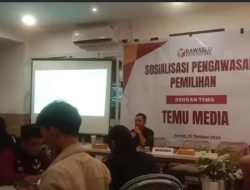 Sosialisasi Pengawasan Pemilihan, Dr. Asbudi : Hoaks Ancaman Serius bagi Proses Pemilihan, Media Harus Proaktif