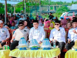 Bupati Barru Hadiri Perayaan Maulid Tingkat Desa Bojo Di Lapangan Labattoa Kecamatan Mallusetasi