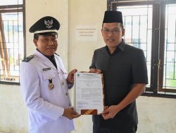 Bupati Humbahas Kukuhkan 11 Kepala Desa di Kecamatan Onan Ganjang