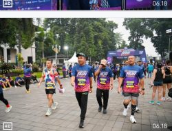 POSPAY RUN 2024Bey Machmudin Ajak Warga Hidup Sehat