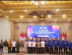 Kapolda Jatim Lantik Pengurus PBVSI Kabupaten Jember Masa Bhakti 2024-2028