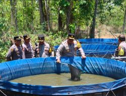 Polres Pamekasan Petakan Lahan Pertanian dan Perikanan di Desa Blumbungan Dukung Asta Cita Dan Ketahanan Pangan Nasional