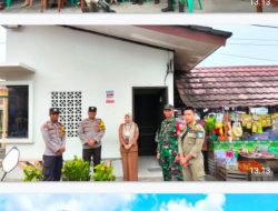 TNI-Polri dan Satpol PP Gelar Patroli Gabungan di Belinyu. 