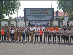 Antisipasi Bencana Hidrometeorologi, Polrestabes Surabaya Gelar Apel Kesiapsiagaan