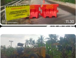 “Pembangunan Ruas Jalan Sukaraja-Palas Jaya, Tanpa Ada Papan Informasi dan Terkesan Abaikan Hak Pedagang Lokal ?!”