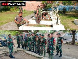 Kodim 1620/Loteng Laksanakan Kegiatan Pembersihan di TMP Mandalika Praya