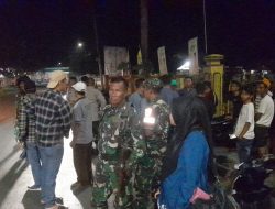 Antisipasi Kejahatan Di Malam Hari, Team Gabungan Melaksanakan Patroli Cipta Kondisi Di Wilhum Dompu.