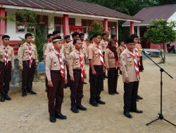 PERKEMAHAN SABTU MINGGU (PERSAMI) GERAKAN PRAMUKA DI PANGKALAN SDN 328 SINUNUKAN IV.