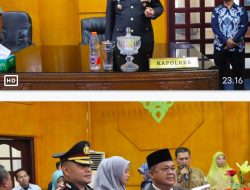 Kapolres Aceh Tamiang Hadiri Sidang Paripurna Pengangkatan Pimpinan DPRK Aceh Tamiang