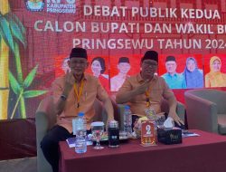 Adi Erlansyah dan Hisbullah Unggul Dalam Debat Kedua Pilkada Pringsewu 2024