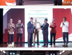 Geber Jurnalis Kebangsaan Mahasiswa, Universitas Warmadewa Terima Penghargaan BNPT