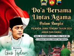 Polda Jateng Siapkan Rekayasa Lalu Lintas Guna Kelancaran Doa Bersama Lintas Agama Bareng Gus Iqdam