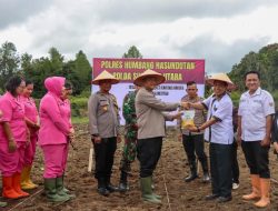 Pemkab Humbahas Ikuti Secara Virtual Launching Gugus Tugas Polri Mendukung Ketahanan Pangan Indonesia