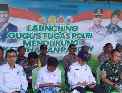 Kapolres dan Kapolsek se-Kabupaten Dompu Gelar Peluncuran Gugus Tugas Ketahanan Pangan.