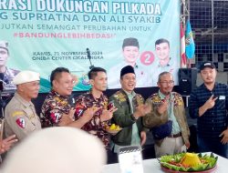 FKPPI Deklarasikan Dukungan Kemenangan Paslon No. 2 Dadang Supriatna-Ali Syakieb Bedas Lanjutkan 2 Periode.