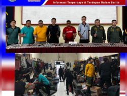 Kalapas Hasan Basri Memimpin Apel Langsung Dan Melakukan Penggeledahan Dan Memperkuat Sistem Ke Amanan Di Lapas Kelas IIA Jember