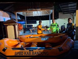 Jelang Pelaksanaan Pilkada 2024, BPBD Kabupaten Bandung Siagakan Sejumlah Perahu di Lokasi Rawan Banjir