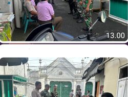 Pasca Pilkada, Babinsa Kemlayan Bersama Bhabinkamtimas Laksanakan Patroli Yakinkan Wilayah Tetap Aman Dan Kondusif