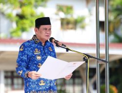Suardi Saleh Pimpin Upacara HUT Korpri Ke-53 Tingkat Kabupaten Barru Tahun 2024