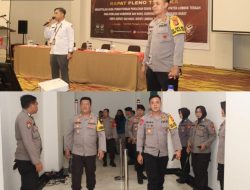 Polres Loteng Libatkan Ratusan Personel Amankan Pleno Tingkat Kabupaten Pilkada Serentak 2024.