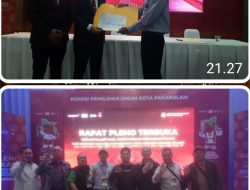 Rapat Pleno KPUD Kota Pagaralam Pasangan Nomor Urut 03, LUB3R Ludi – Bertha Unggul Jauh Dari Paslon Nomor Urut 01 Dan Nomor Urut 02.