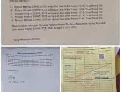 “Diduga Ada Permainan Kotor, BPN Sumbawa Menjadi Tumbal Sertifikat Hak Milik SGM Terus Masih Menjadi Pembicaraan Publik ?!”