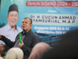 Reses Sidang Ke-1 Wakil Ketua DPR-RI Komisi III H. Cucun Ahmad Syamsurijal Tahun Sidang 2024-2025, PKB Selalu Dekat Di Hati Masyarakat.