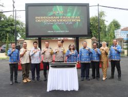 PJ. Walikota Kediri Bersama Kapolres Kediri Kota Resmikan Fasilitas Outdoor Videotron