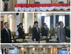 Dewan Perwakilan Rakyat Daerah Kota Pagar Alam Menggelar Rapat Paripurna Pembentukan Peraturan Daerah