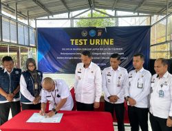 Komitmen Lapas Bersinar, 1.790 Warga Binaan Lapas Cilegon Jalani Tes Urine