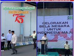 PT. Mitratani Dua Tujuh Menyelenggarakan Upacara Dalam Rangka Memperingati Hari Bela Negara.