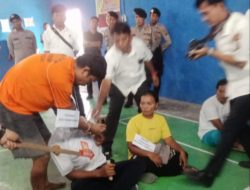 Rekonstruksi, Suami Bunuh Istri di Sergai.