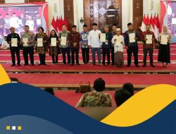 Serahkan 1.334 Sertipikat se-Banten, Menteri Nusron Komitmen Tingkatkan Sertipikasi Tanah Wakaf dan Rumah Ibadah