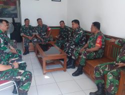 Jaga Kesehatan Di Musim Penghujan, Pesan Danramil 04/Jebres Pada Apel Pagi