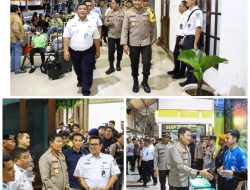 Kapolda Jateng Kunjungi Pospam Nataru Gereja Atmodirono dan Stasiun Tawang, Pastikan Keamanan Ibadah Jemaat dan Pemudik