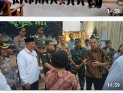 Pastikan Perayaan Natal Aman Dan Nyaman, Dandim 0735/Surakarta Bersama Forkompimda Laksanakan Pengecekan Gereja