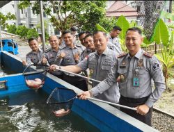 Lapas Cilegon Sukseskan Ketahanan Pangan Melalui Panen Raya dan Bantuan Sosial