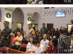 Yakinkan Kesiapan dan Keamanan Gereja, Dandim Surabaya Utara Bersama Forkopimda Lakukan Kunjungan
