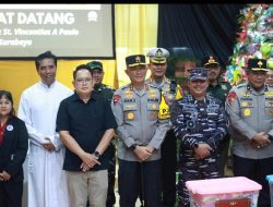 Kapolda Jatim Bersama Jajaran Forkopimda Kunjungi Sejumlah Gereja Pastikan Natal Aman dan Kondusif