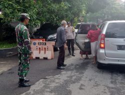 Babinsa Bubutan Bersama Tiga Pilar Amankan Jalannya Ibadah Natal di GBIP Immanuel Surabaya